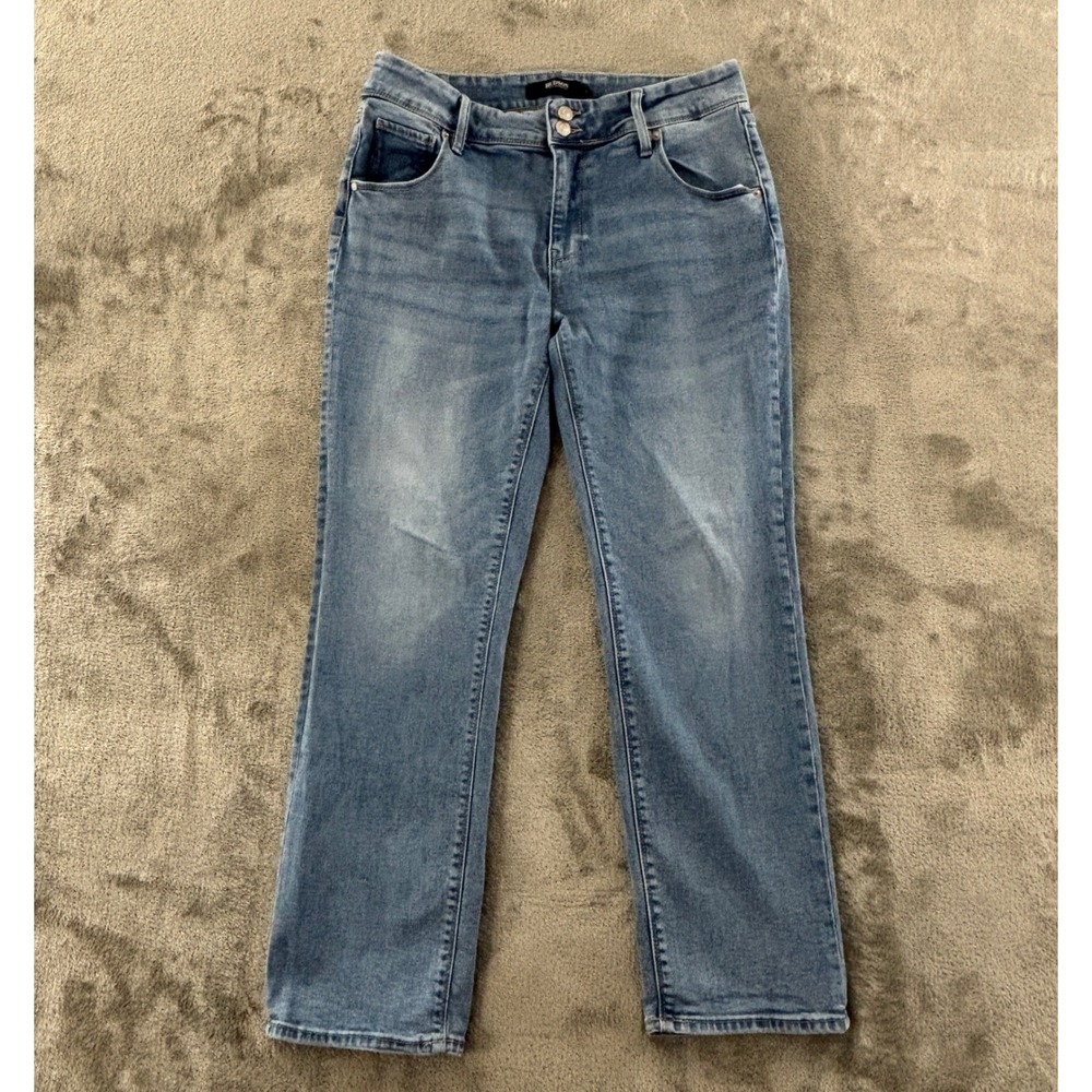 Hudson Straight Leg Jean Slim Fit‎ Womens 10 Medium Wash Stretch Denim 1811754